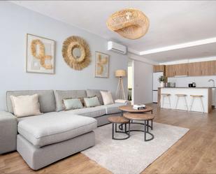 Sala d'estar de Apartament per a compartir en Málaga Capital amb Aire condicionat i Terrassa