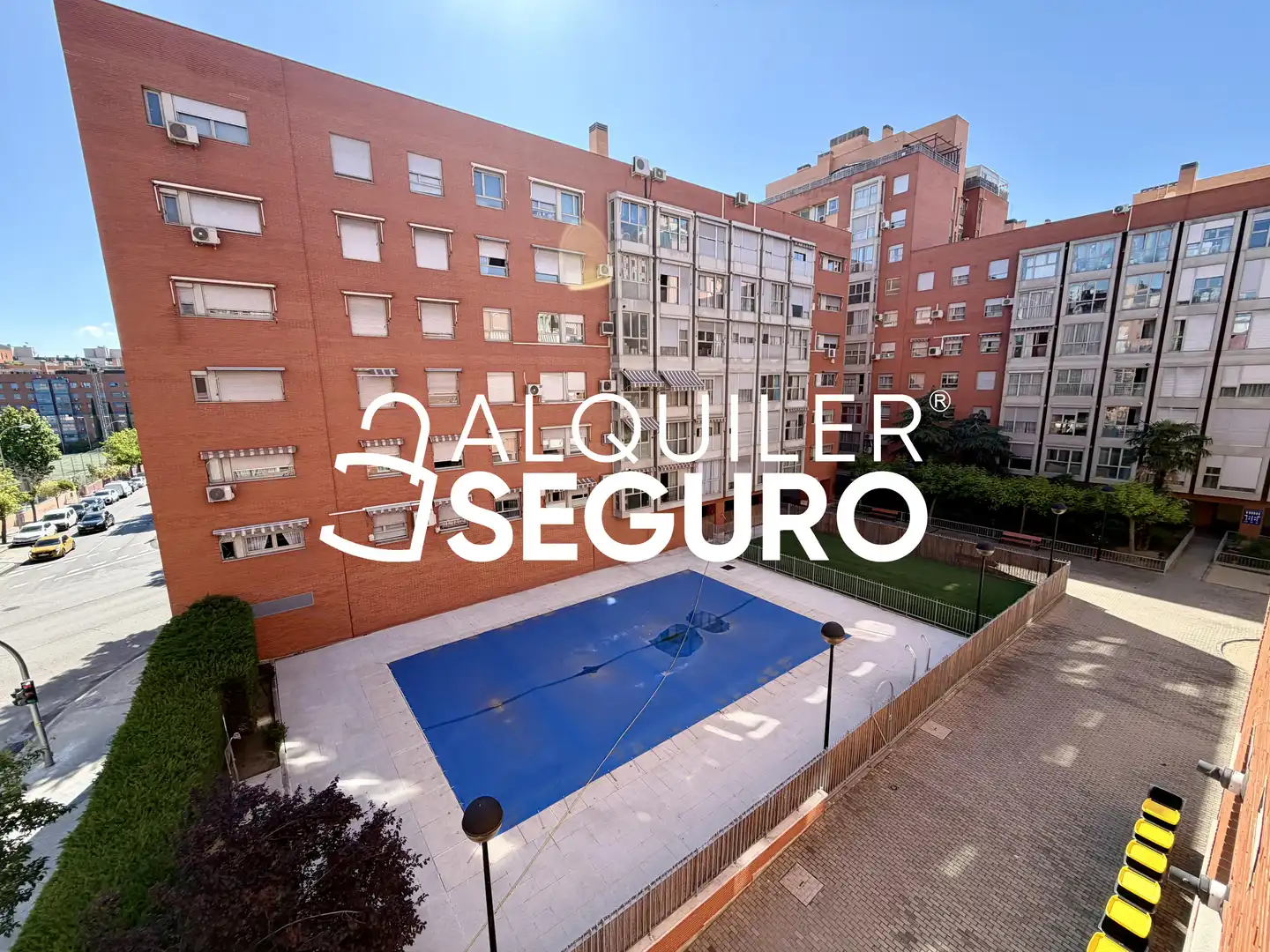 Vista exterior de Pis de lloguer en Madrid amb Aire condicionat i Calefacció