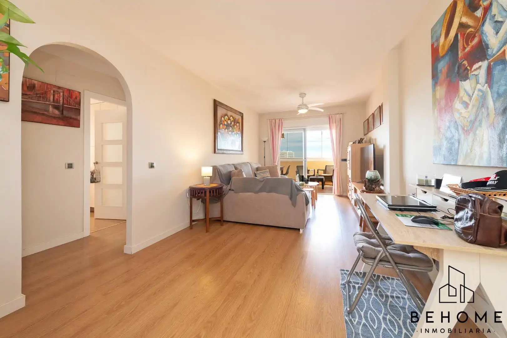 Sala de estar de Piso en venta en Rincón de la Victoria con Trastero y Piscina comunitaria