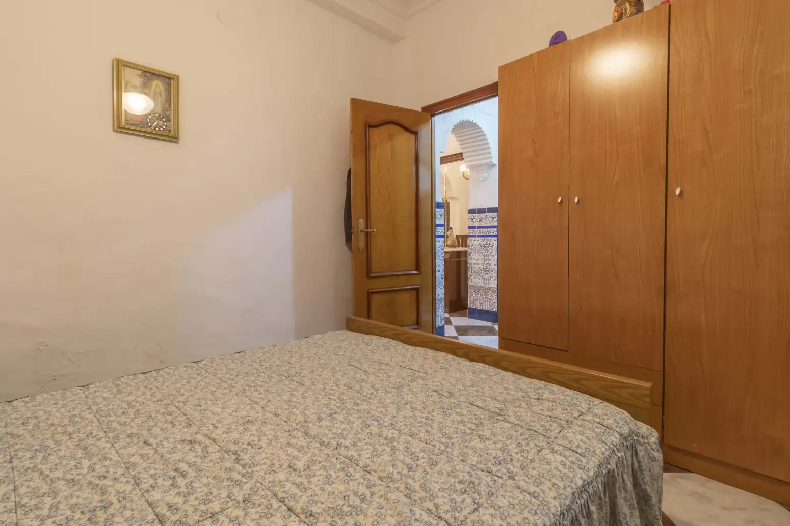 Schlafzimmer von Einfamilien-Reihenhaus zum Verkauf in Brenes mit Terrasse, Möbliert und Balkon