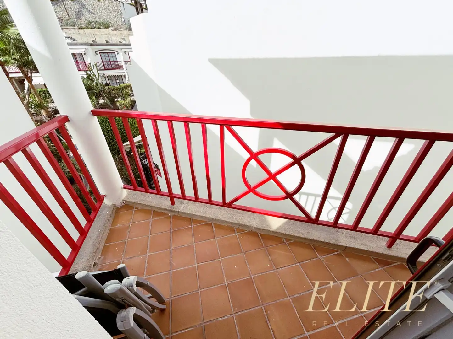 Terrasse von Maisonette zum Verkauf in Mogán mit Abstellraum, Möbliert und Balkon
