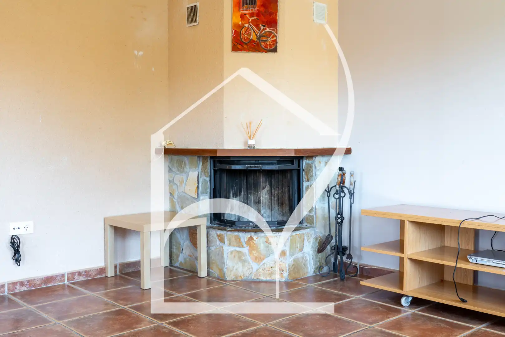 Living room of Detached homes for sale in Arapiles  with Heating, Parquet flooring and Terrace