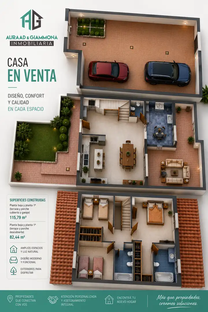 Einfamilien-Reihenhaus zum Verkauf in Catadau mit Klimaanlage, Privatgarten und Abstellraum