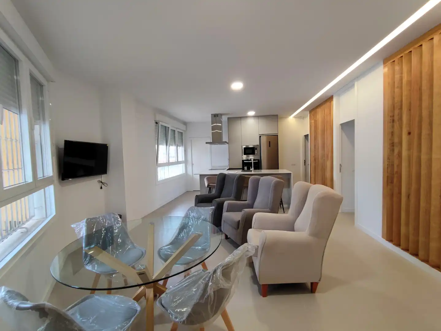 Living room of Flat for rent in San Cristóbal de la Laguna  with Furnished