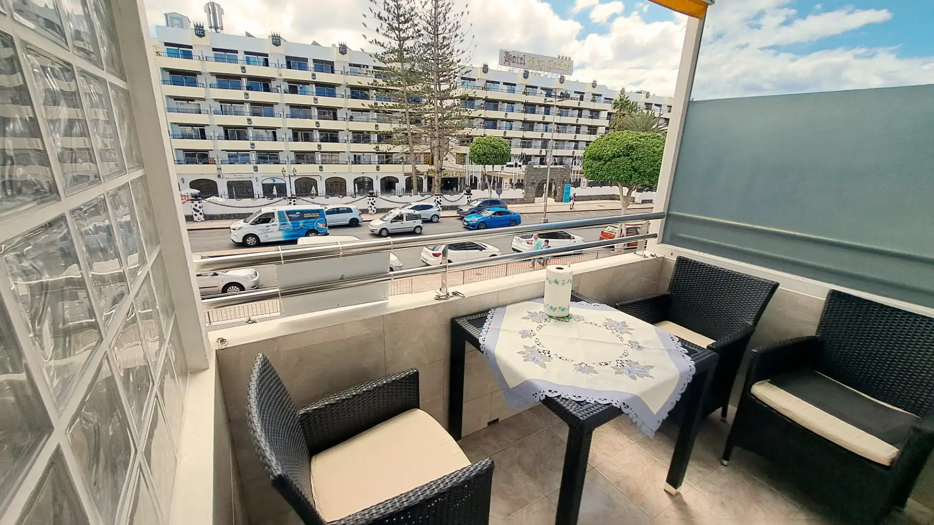 Terrace of Flat for sale in San Bartolomé de Tirajana  with Balcony and Community pool