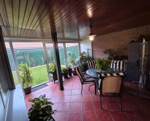 Terrace of House or chalet for sale in Villamuriel de Cerrato  with Heating, Parquet flooring and Furnished