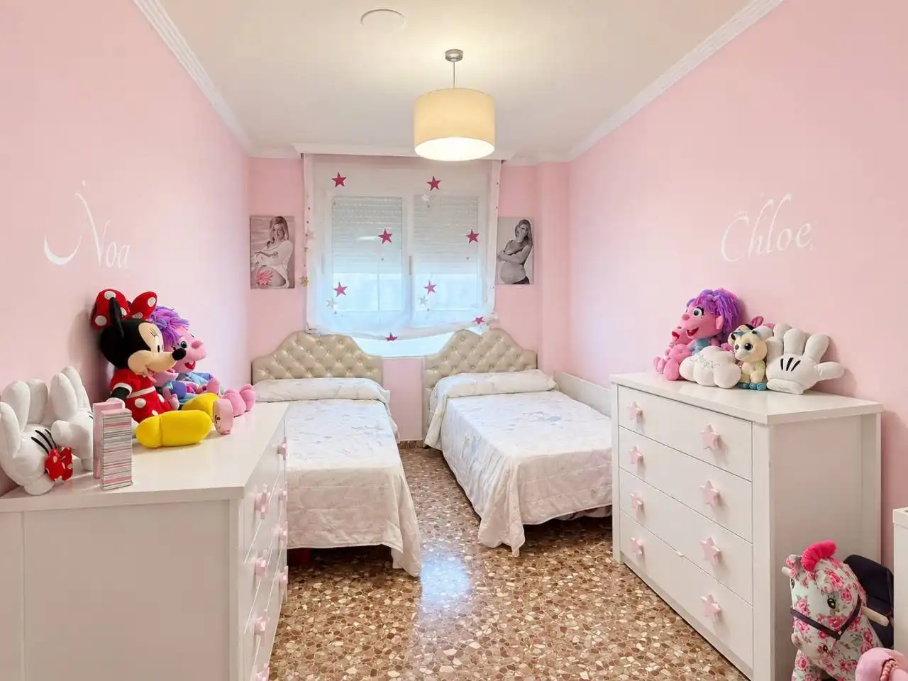 Bedroom of Flat for sale in Vila-real  with Air Conditioner, Furnished and Balcony