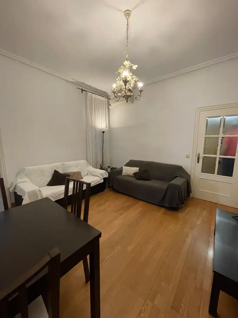 Living room of Flat for rent in Madrid  with Heating