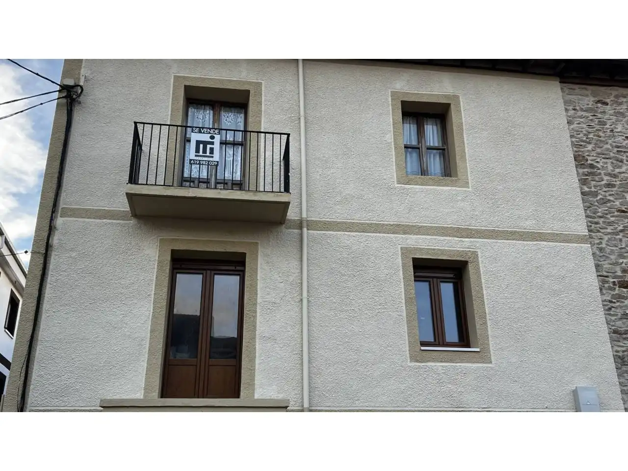 Exterior view of Flat for sale in Espinosa de los Monteros  with Storage room, Furnished and Balcony
