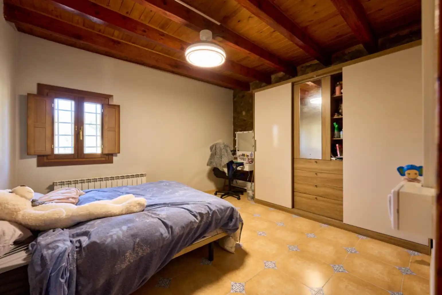 Habitación de Finca rústica en venta en L'Ametlla del Vallès con Calefacción, Terraza y Trastero