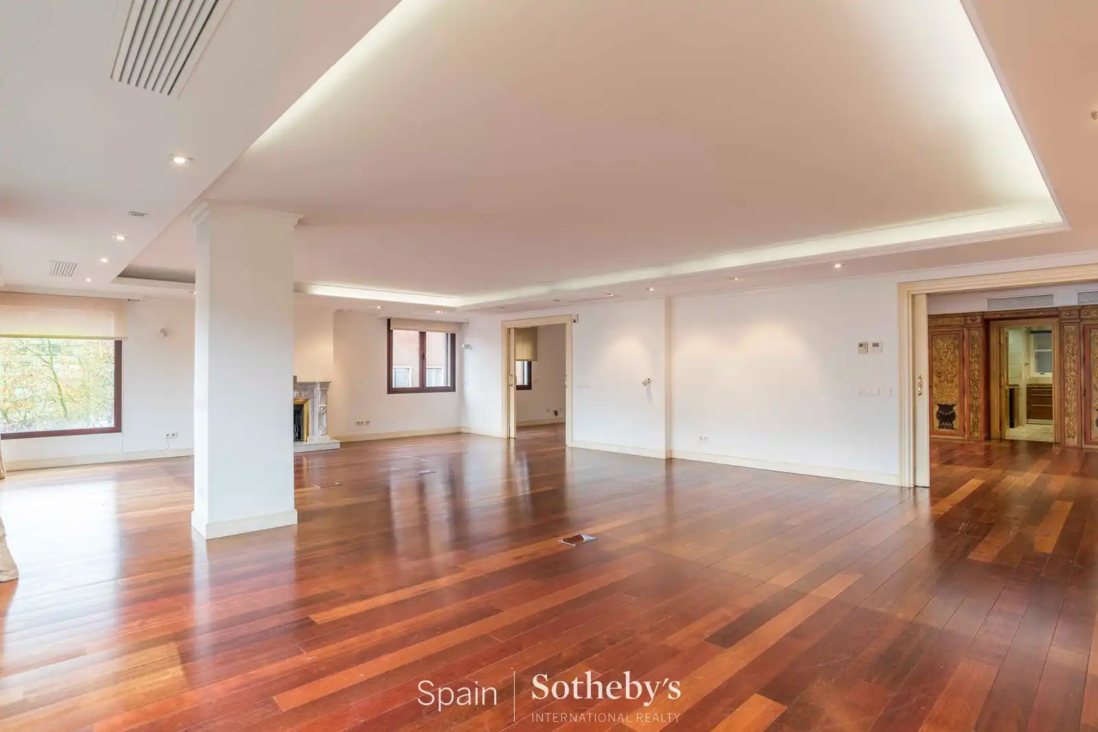 Sala de estar de Dúplex de alquiler en Madrid con Aire acondicionado, Calefacción y Trastero