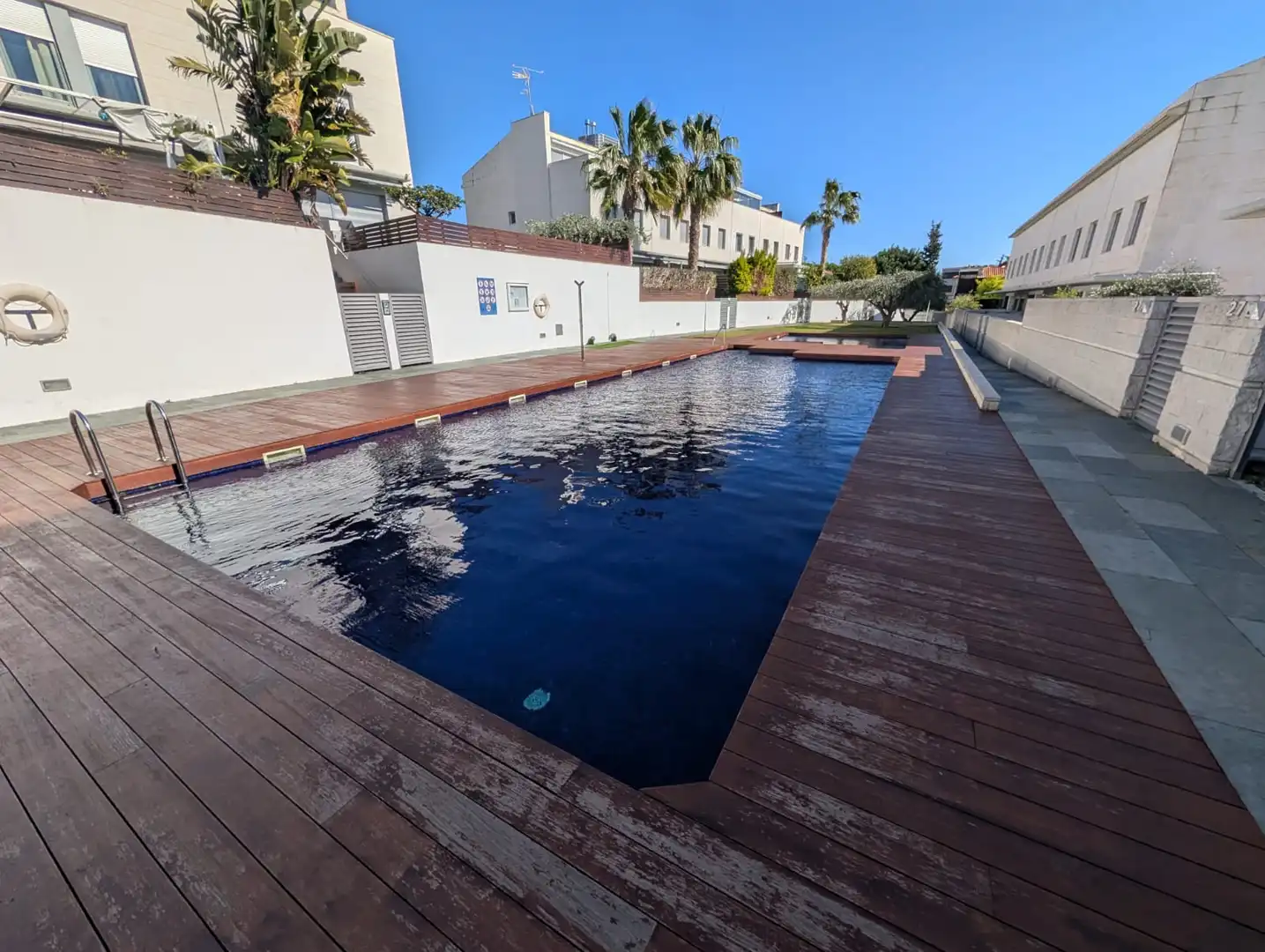 Piscina de Casa adosada en venta en Altafulla con Aire acondicionado, Calefacción y Jardín privado