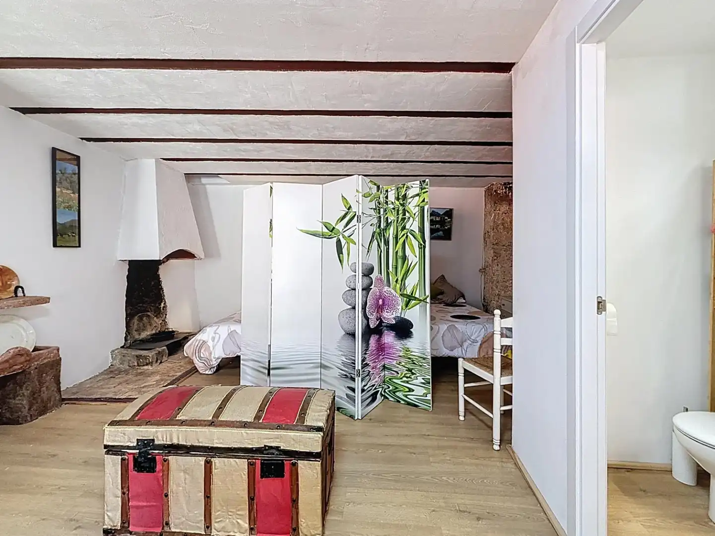 Sala d'estar de Casa o xalet en venda en Mazaleón amb Moblat, Forn i Rentadora