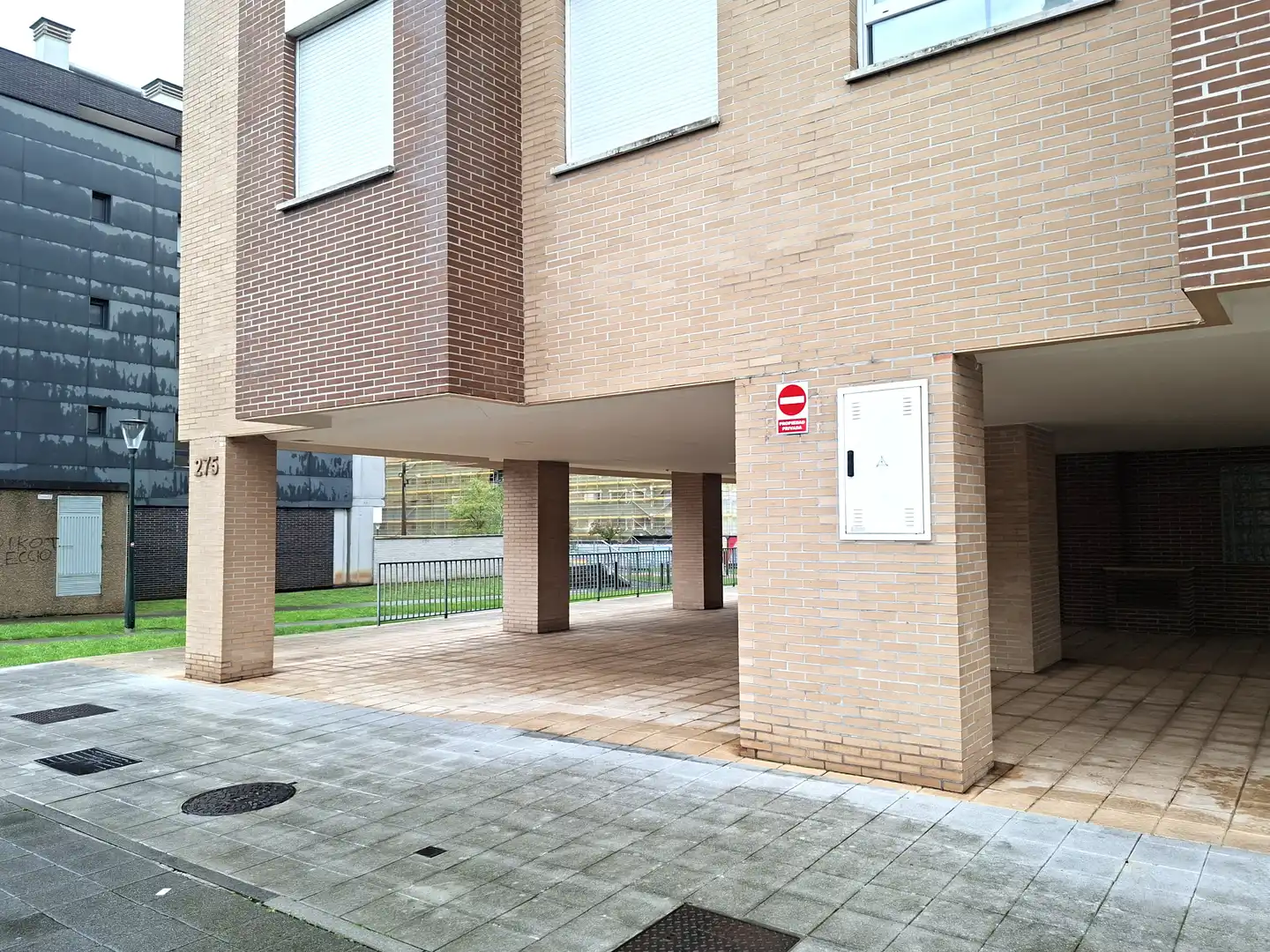 Vista exterior de Pis en venda en Gijón 