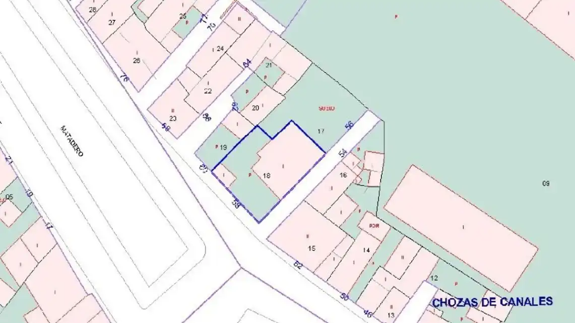 Terreny residencial en venda a Chozas de Canales