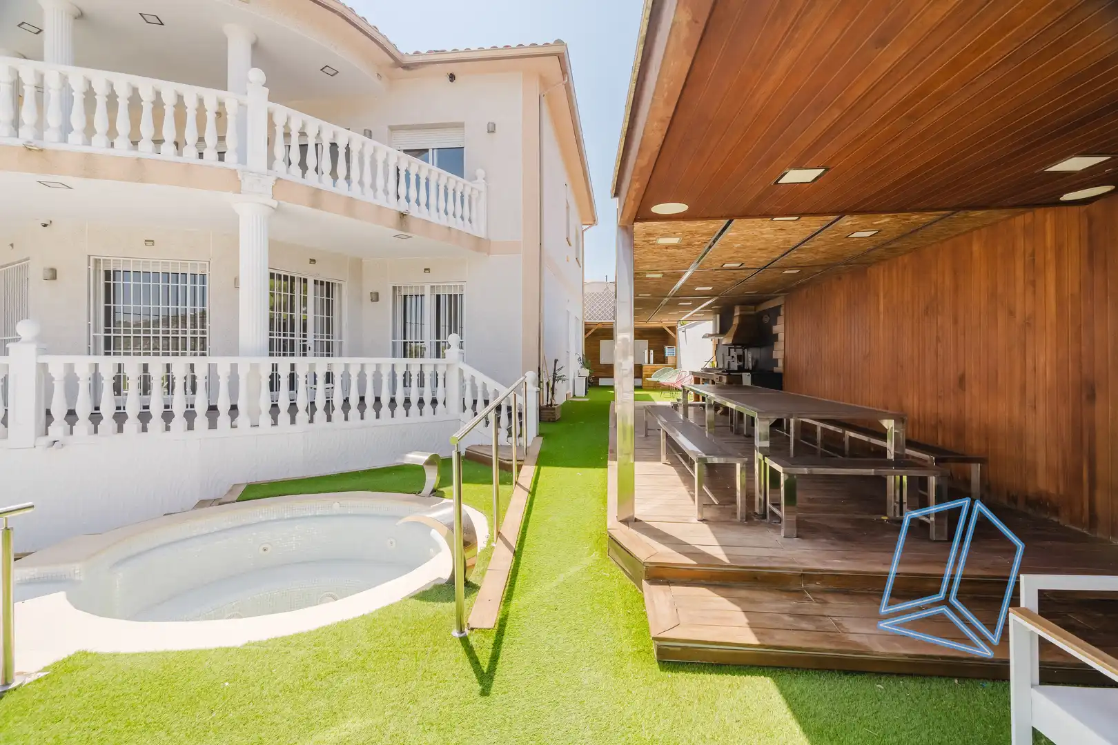 Terraza de Casa o chalet en venta en Canyelles con Piscina y Balcón