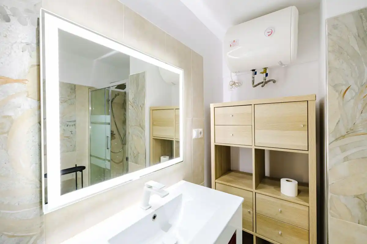 Baño de Planta baja en venta en Benalmádena con Calefacción y Piscina