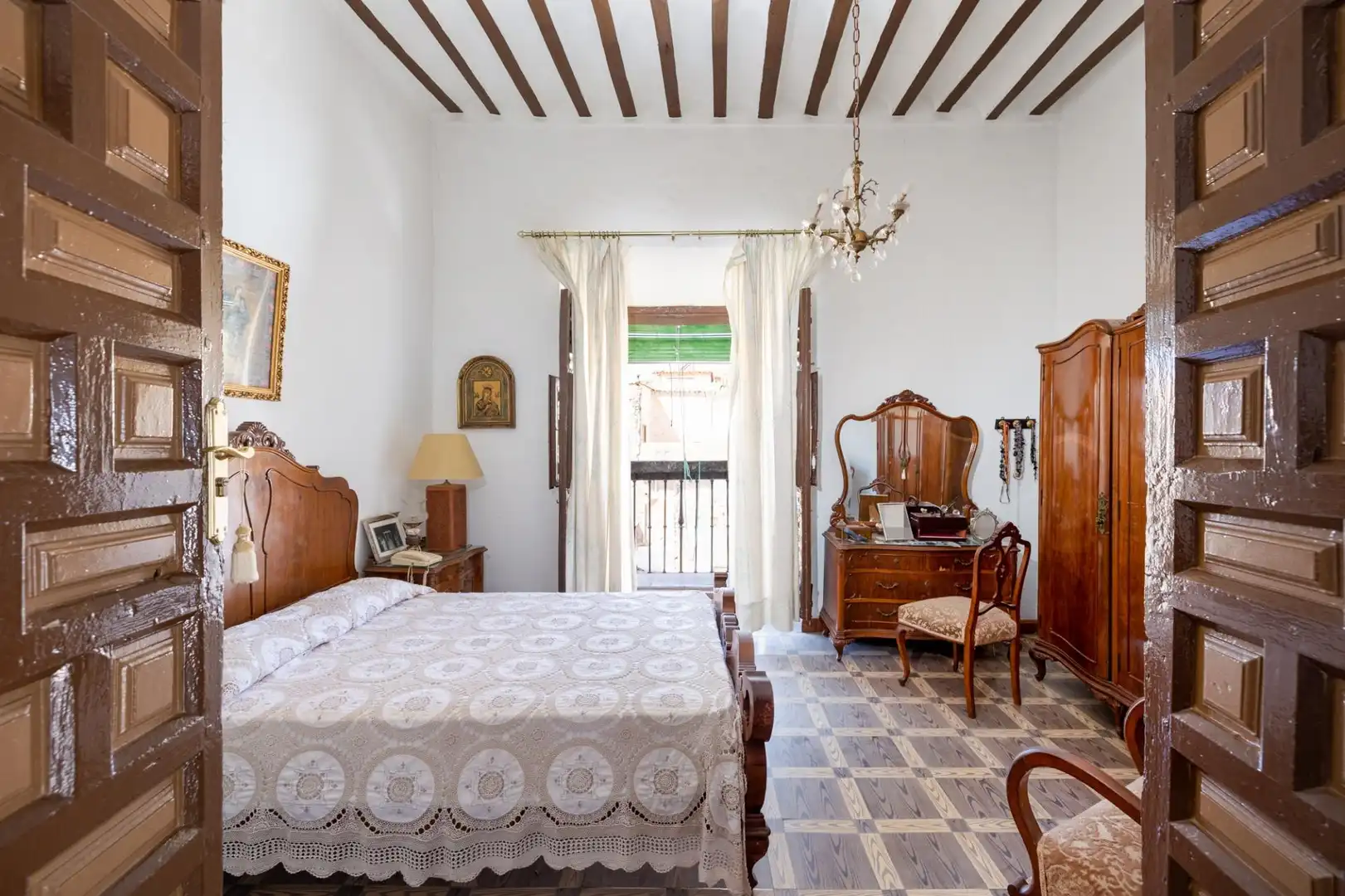 Schlafzimmer von Haus oder Chalet zum Verkauf in Ugíjar mit Heizung, Privatgarten und Terrasse