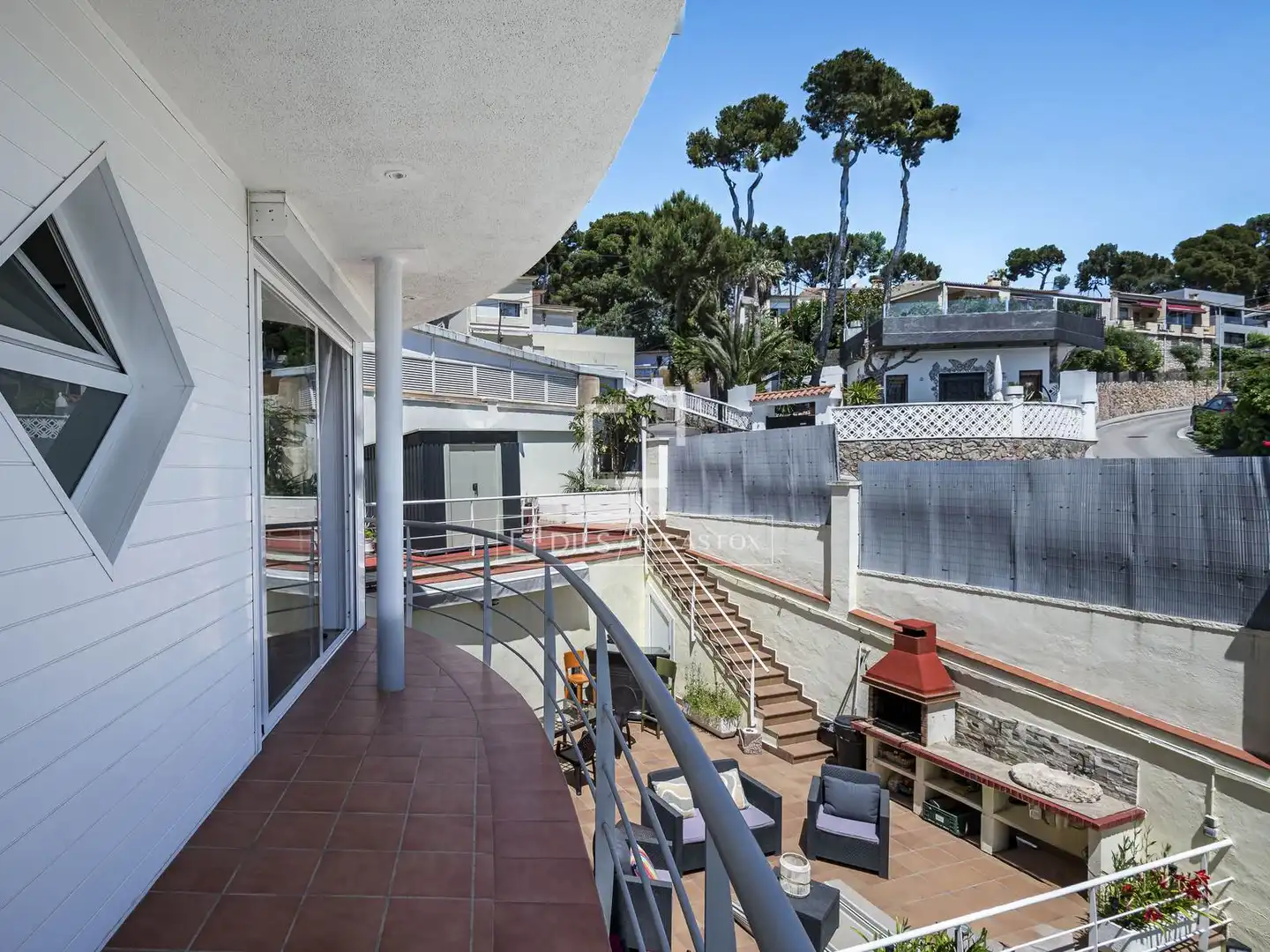 Terrassa de Casa o xalet en venda en Castelldefels amb Aire condicionat, Calefacció i Jardí privat