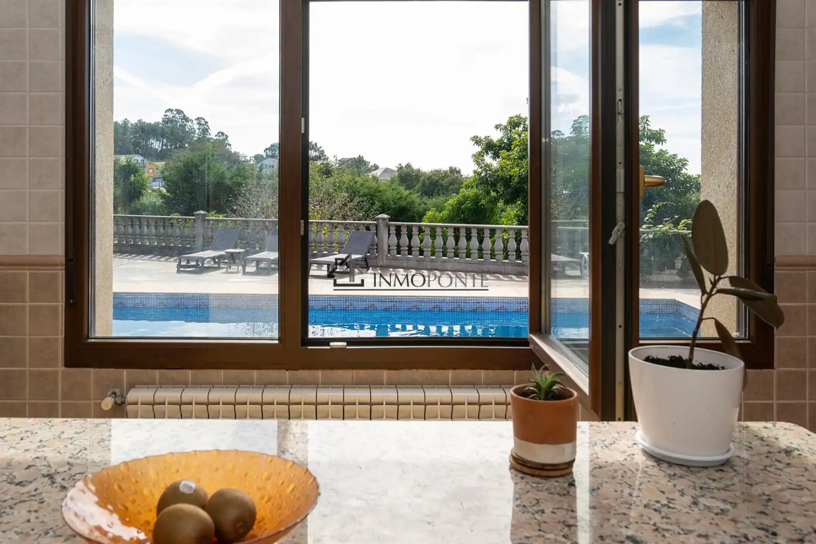 Swimming pool of Houses for sale in Vilagarcía de Arousa  with Private garden