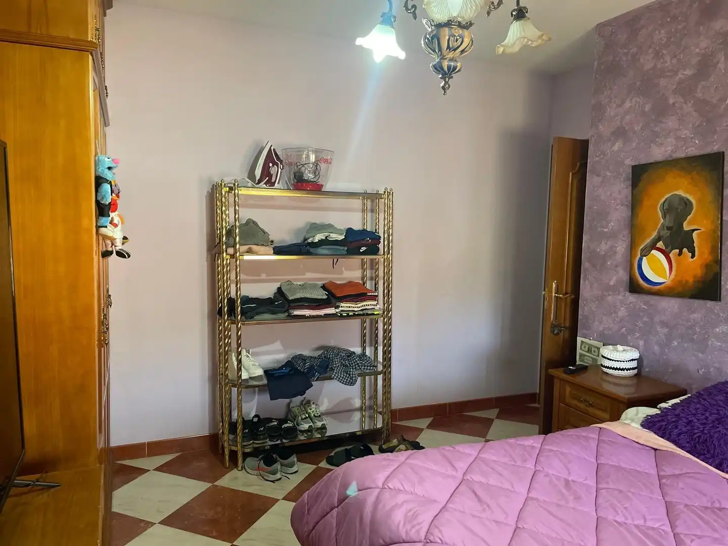 Bedroom of Houses for sale in Chimeneas  with Air Conditioner, Private garden and Terrace