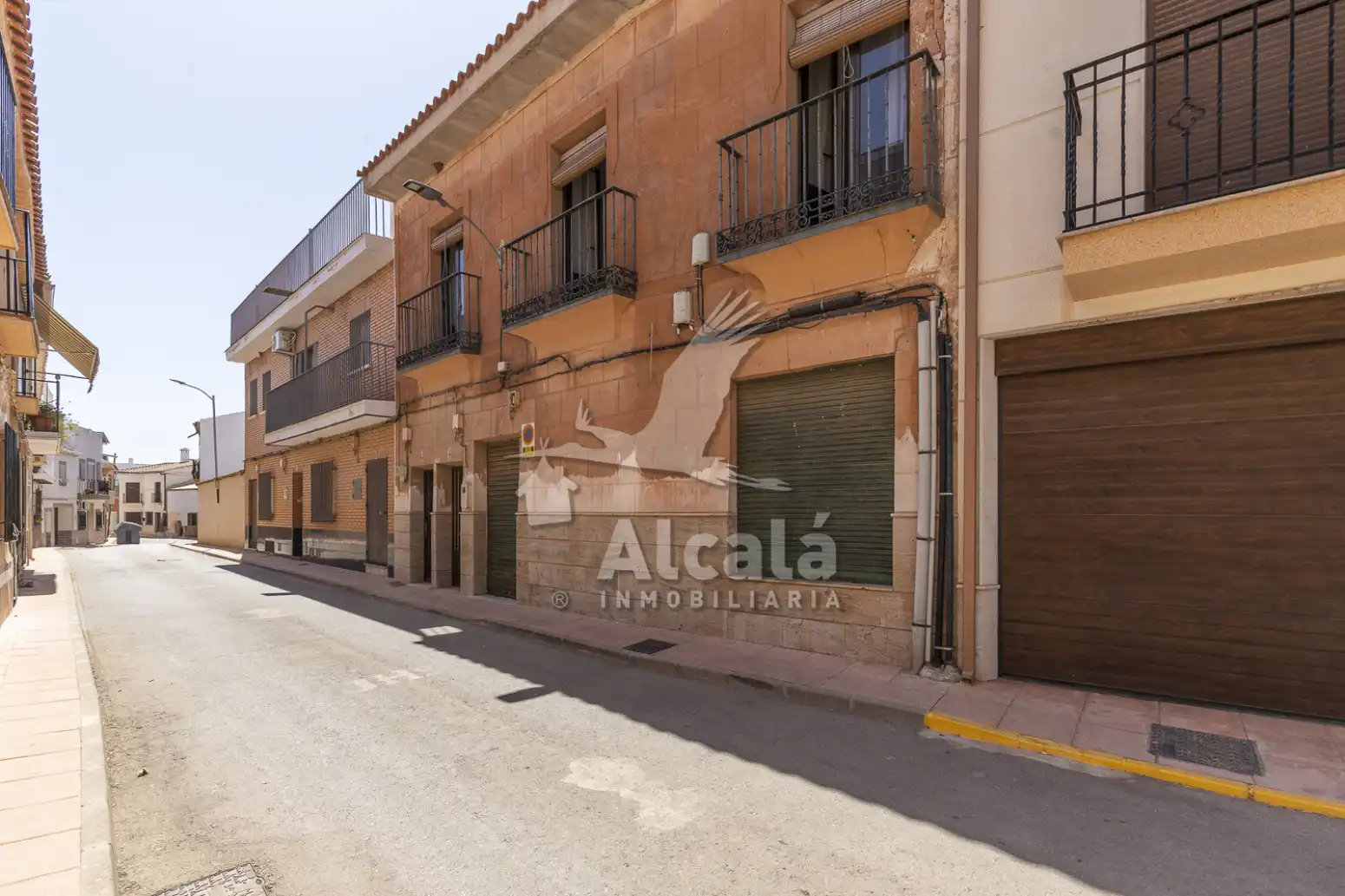 Vista exterior de Casa o chalet en venta en Alhambra con Calefacción y Amueblado
