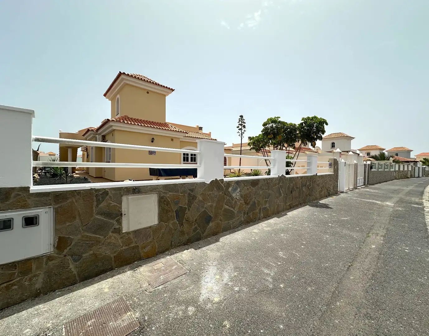 Vista exterior de Casa o xalet en venda en Antigua amb Aire condicionat, Jardí privat i Traster