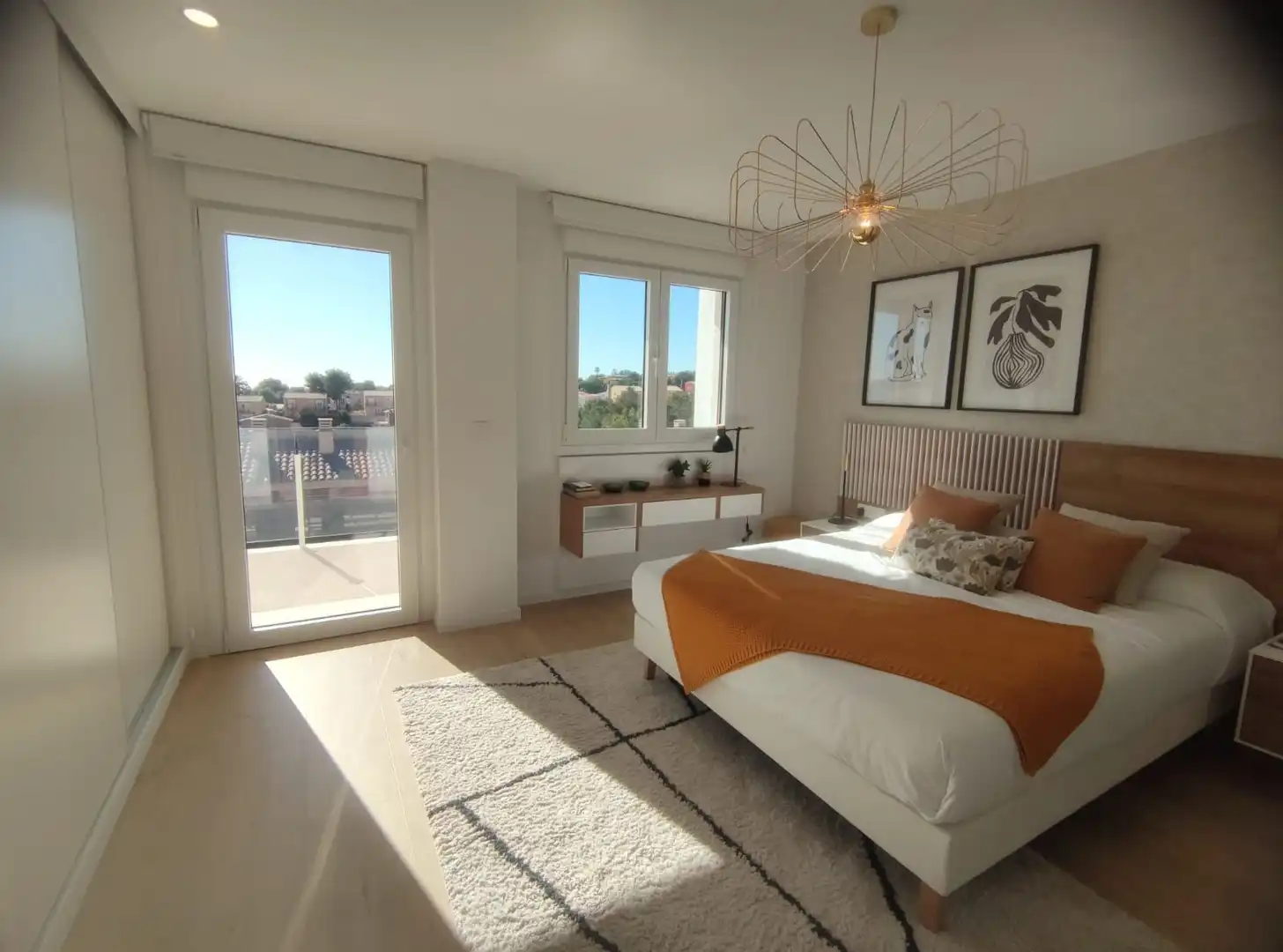 Habitación de Casa o chalet en venta en Polop con Aire acondicionado, Calefacción y Jardín privado
