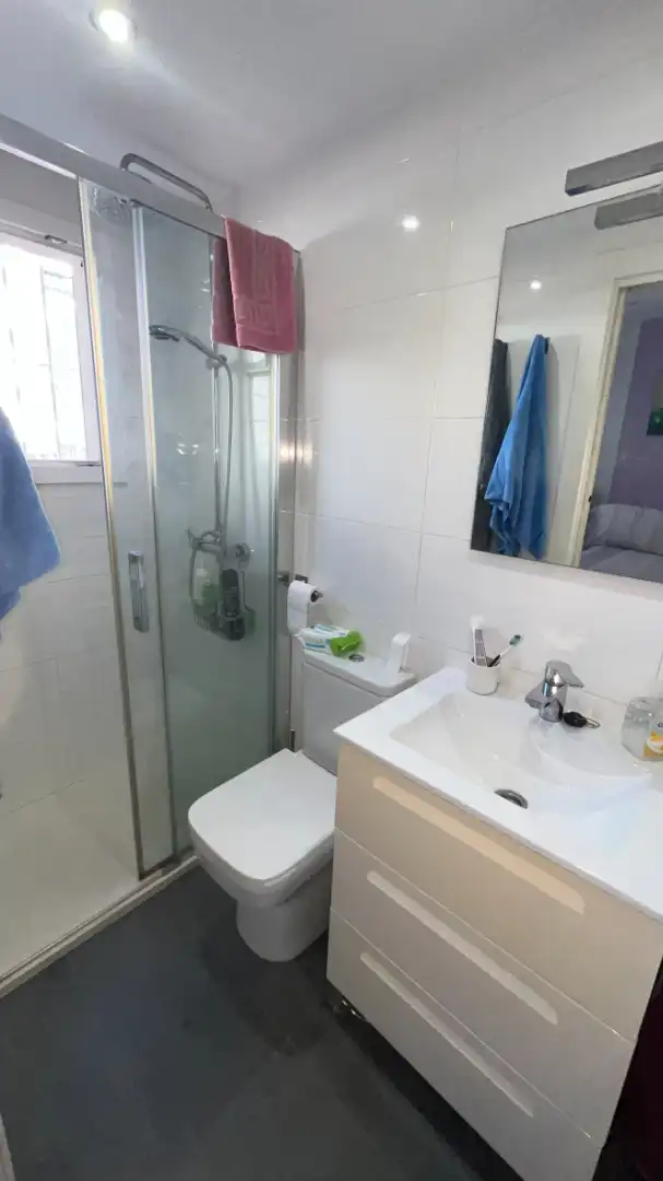 Bathroom of Ground floor for sale in Rincón de la Victoria  with Air Conditioner, Heating and Terrace