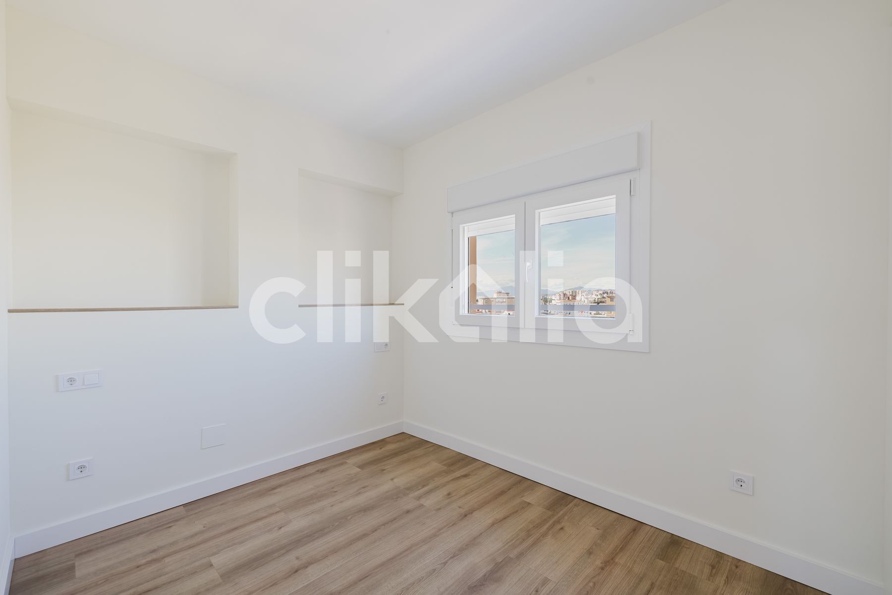 Bedroom of Flat for sale in Málaga Capital  with Air Conditioner