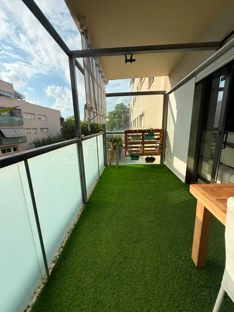 Balcony of Flat for sale in Gavà  with Parquet flooring, Terrace and Storage room