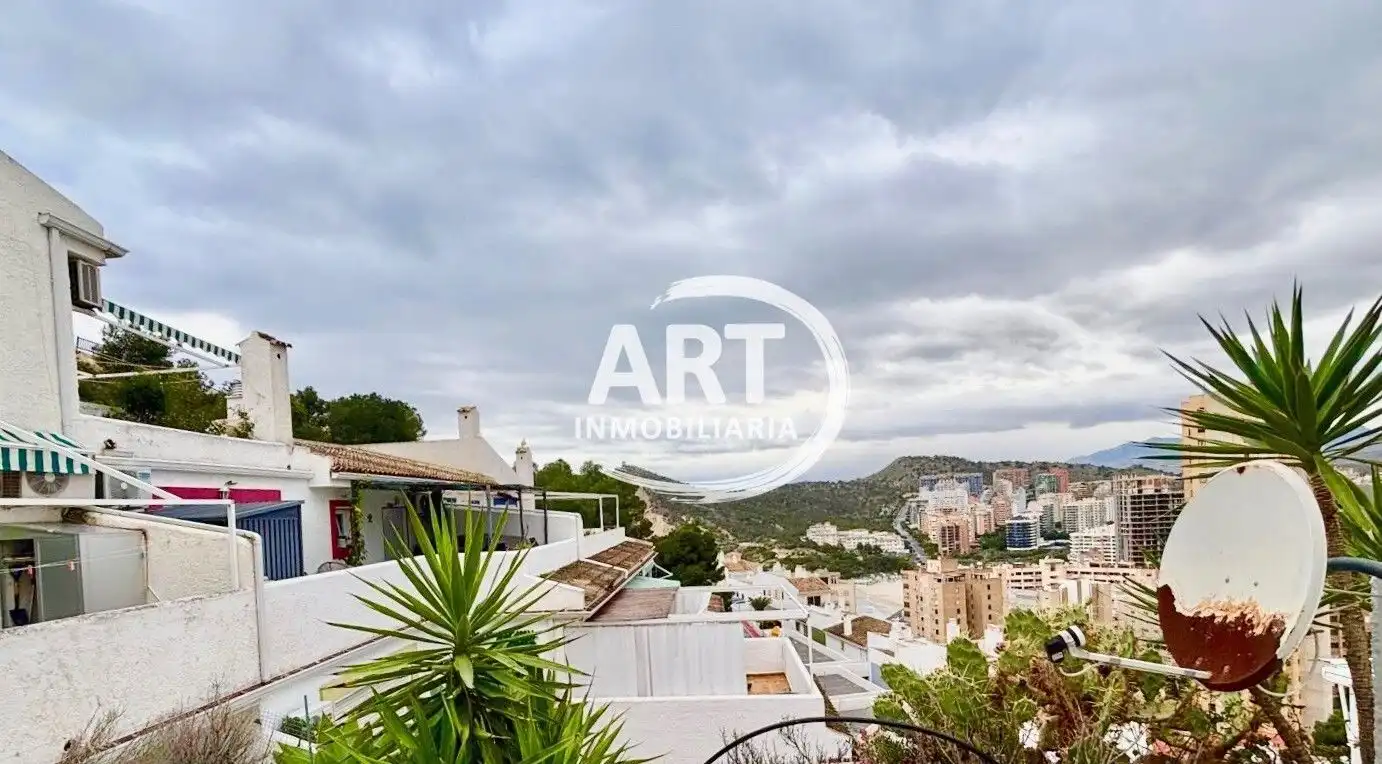 Vista exterior de Estudio en venta en Benidorm con Aire acondicionado, Calefacción y Terraza