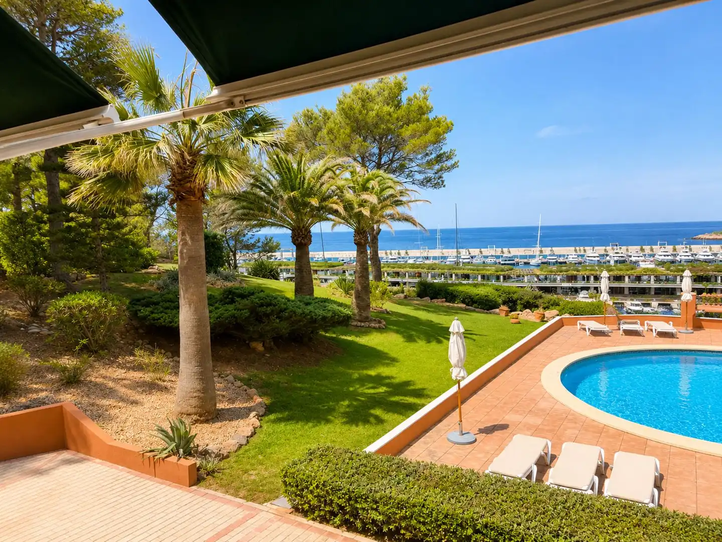 Jardín de Apartamento en venta en Calvià con Aire acondicionado, Calefacción y Terraza