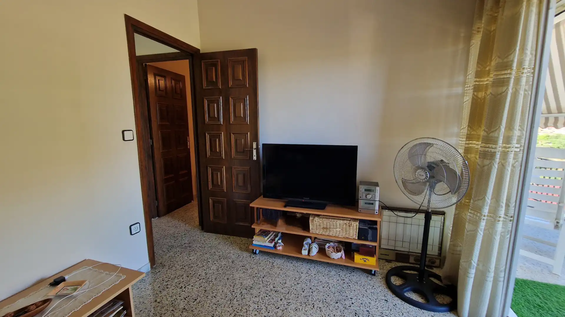 Sala de estar de Piso en venta en Alfarràs con Aire acondicionado, Calefacción y Trastero