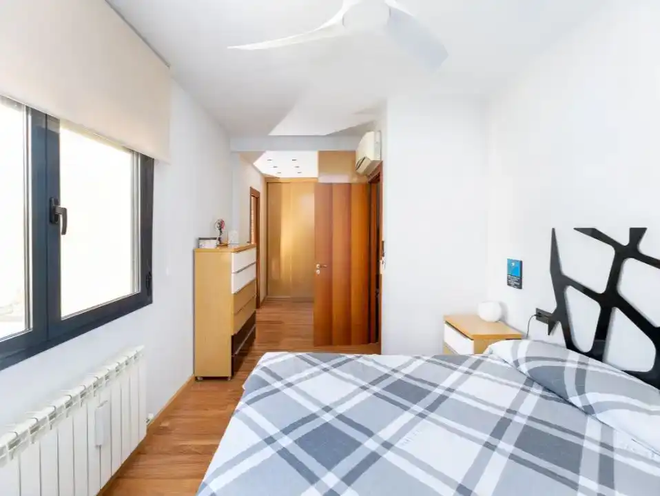 Bedroom of Flat for sale in Armilla  with Air Conditioner and Balcony