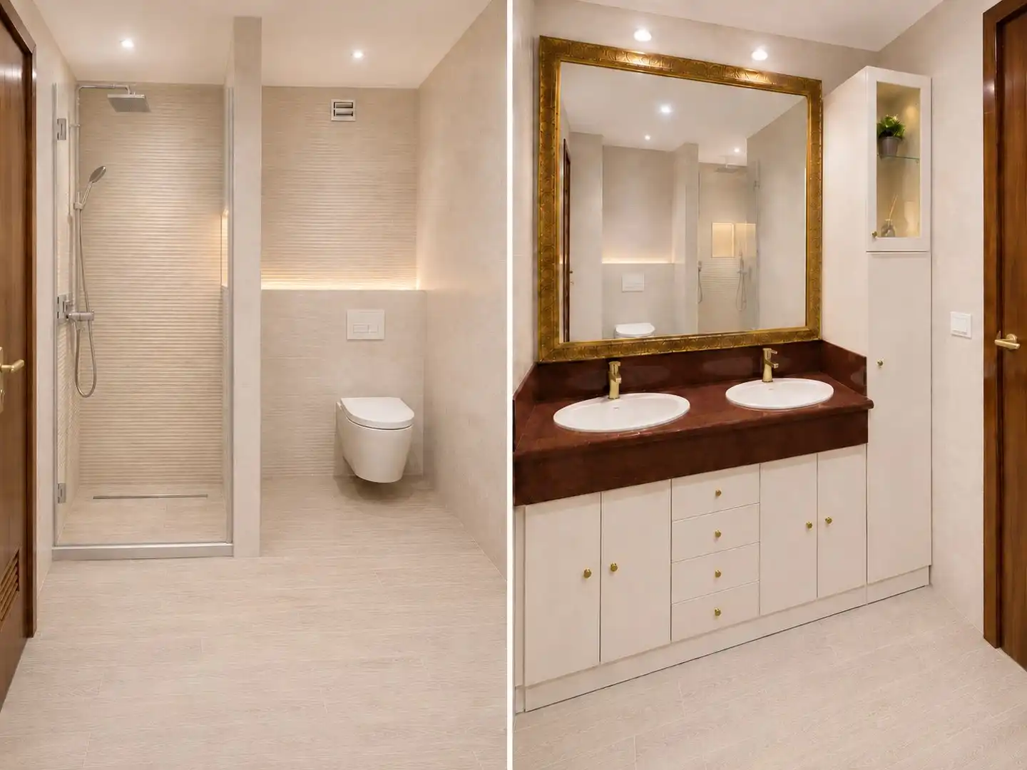 Bathroom of Flat for rent in Málaga  with Air Conditioner, Heating and Furnished