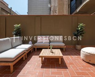 Terrace of Flat to rent in  Barcelona Capital  with Air Conditioner, Heating and Terrace