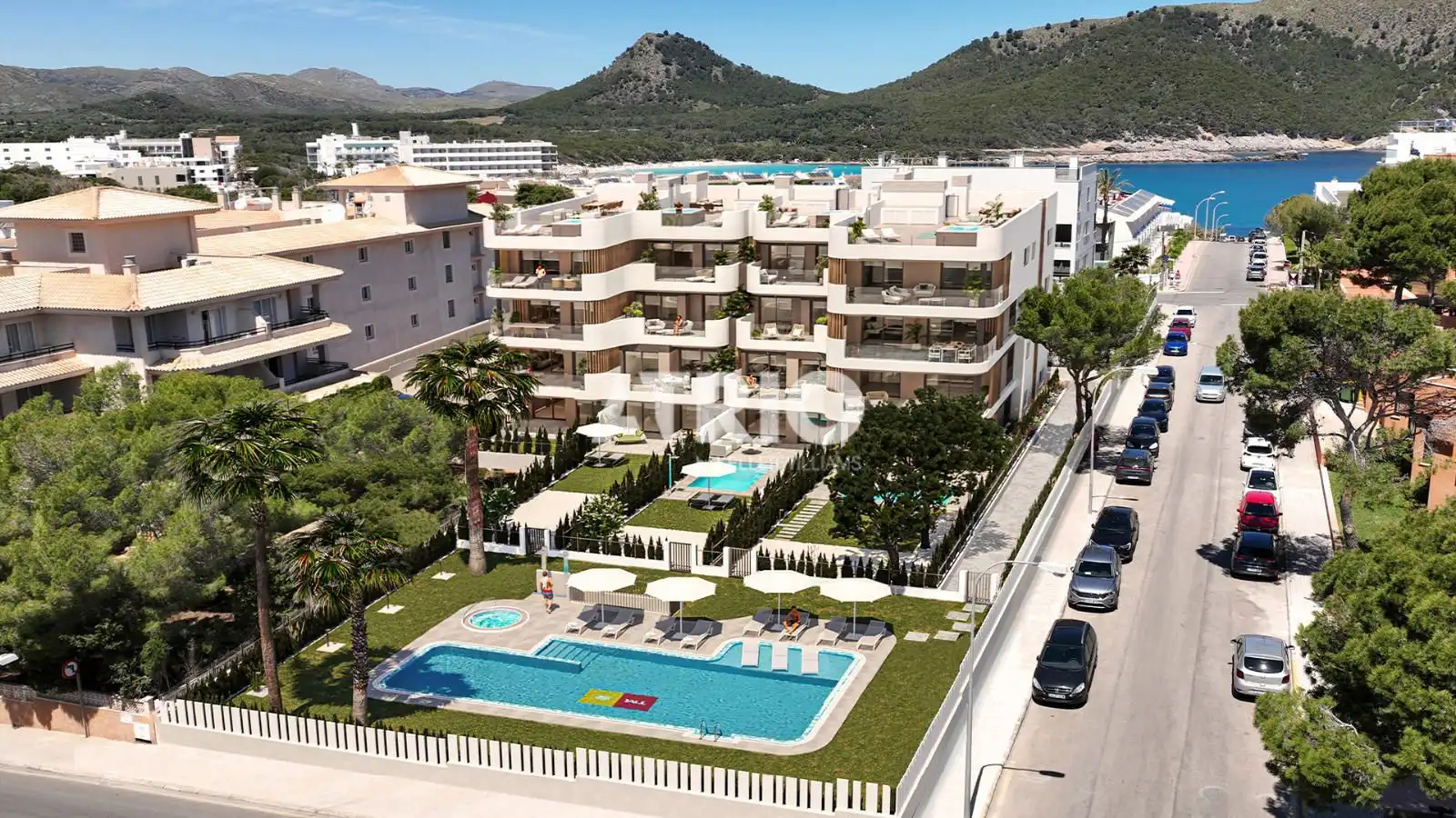 Vista exterior de Piso en venta en Capdepera con Aire acondicionado, Calefacción y Jardín privado