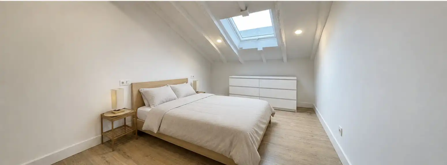 Bedroom of Flat for rent in Donostia - San Sebastián   with Air Conditioner and Heating