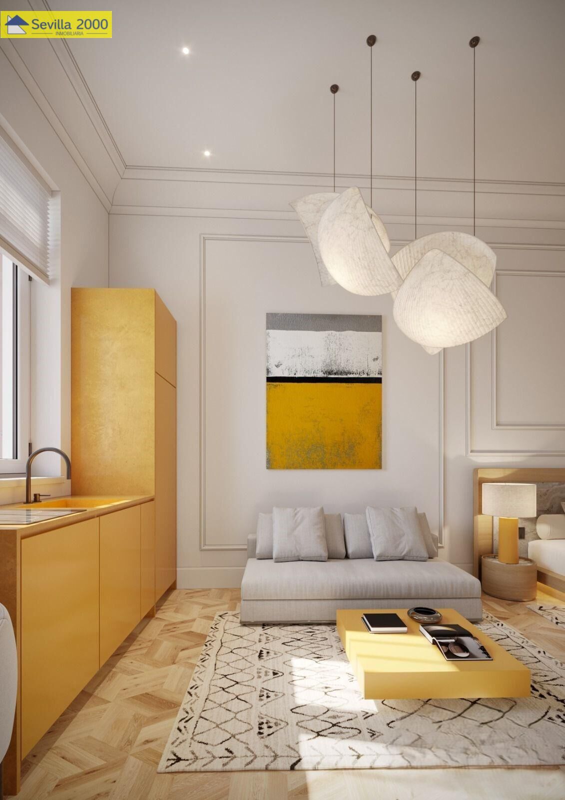 Dormitori de Apartament en venda en  Sevilla Capital amb Balcó