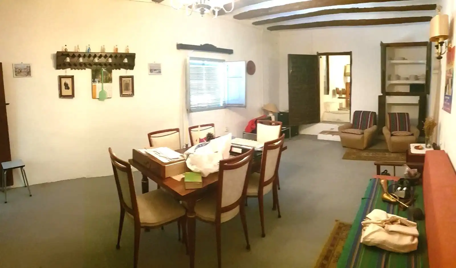 Comedor de Finca rústica en venta en Castejón de las Armas con Terraza, Trastero y Amueblado