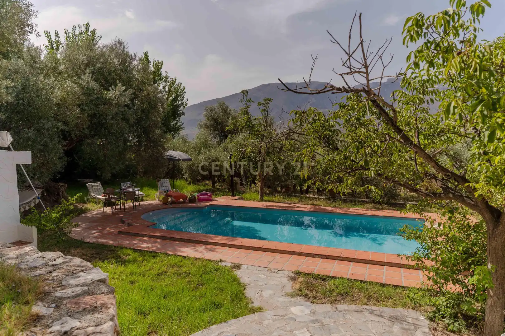 Garden of Houses for sale in Órgiva  with Private garden and Swimming Pool
