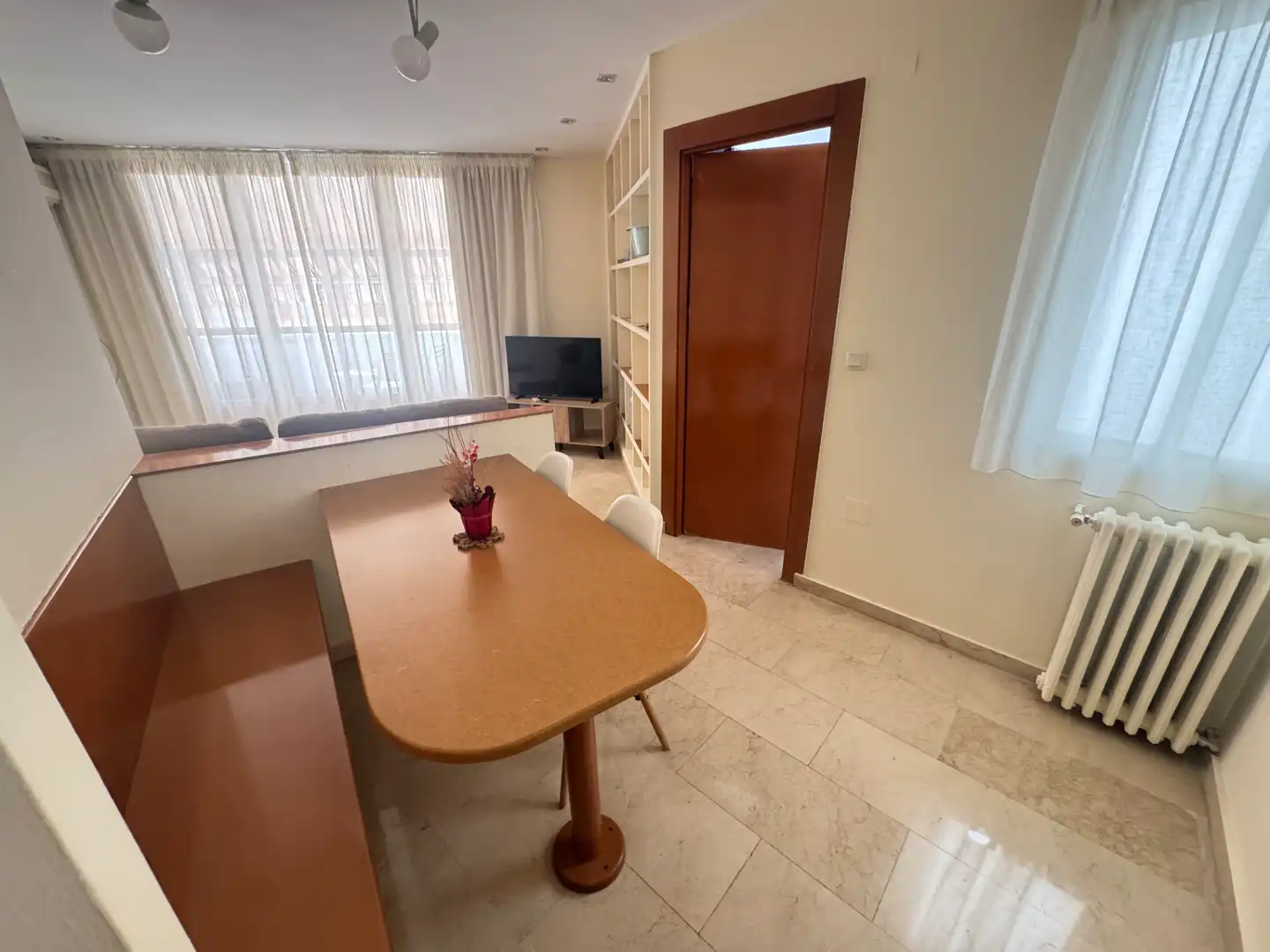 Dining room of Flat for rent in Jaén  with Air Conditioner, Heating and Terrace