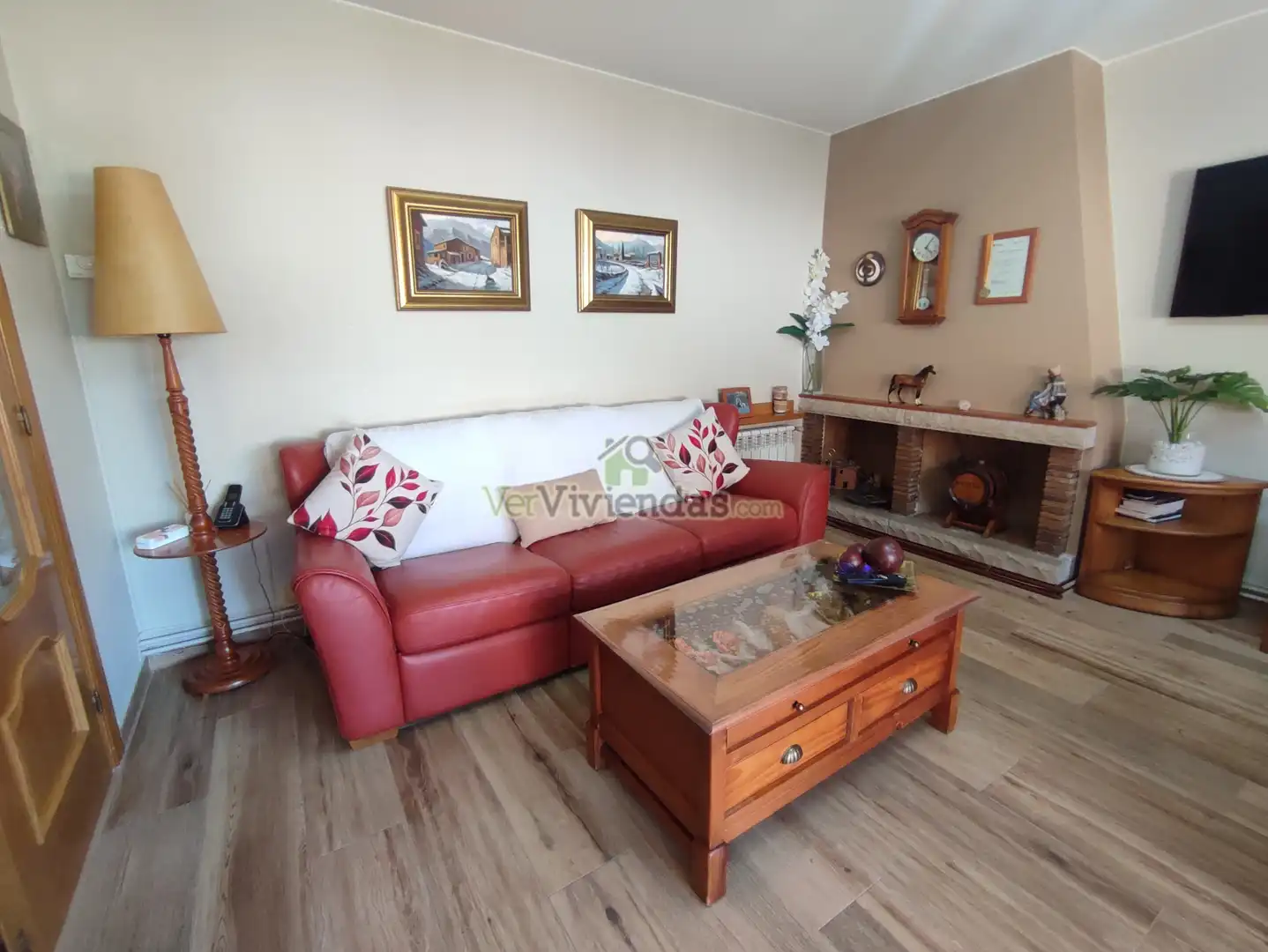 Wohnzimmer von Wohnung zum Verkauf in Viladecavalls mit Klimaanlage, Heizung und Terrasse