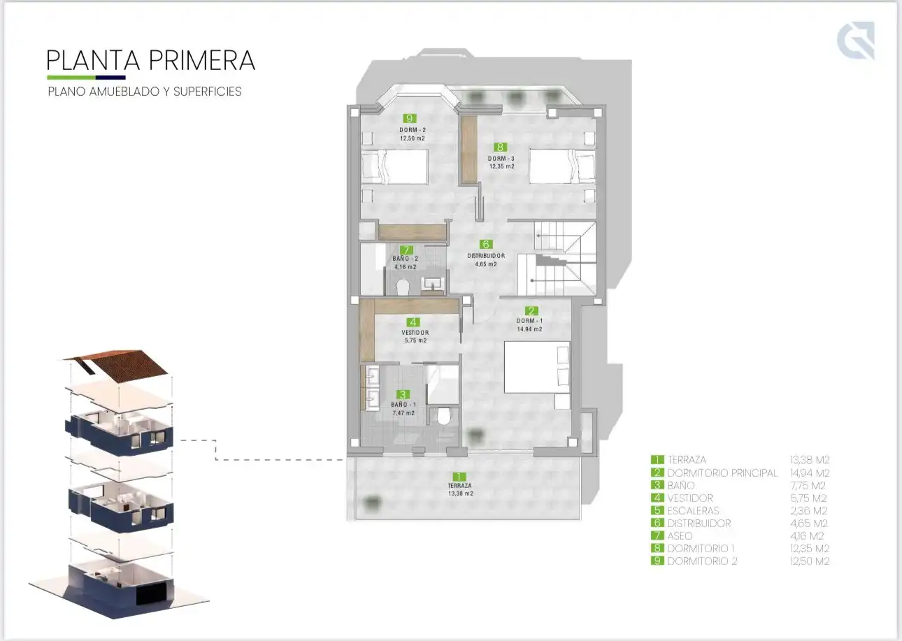 Casa bifamiliare con piscina in vendita a Calle Pérez Galdós, imagen 14