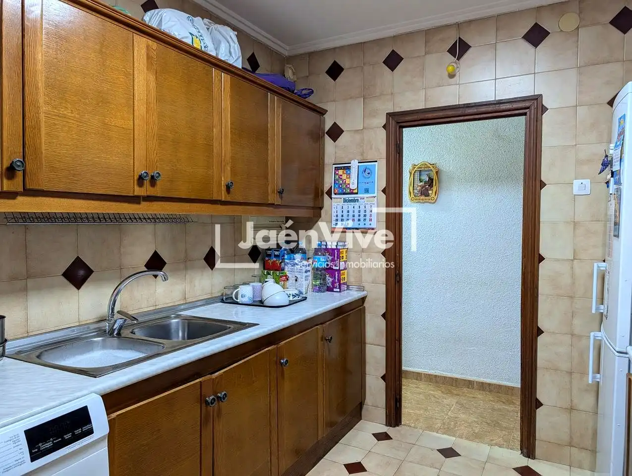 Cuina de Pis en venda en Linares amb Aire condicionat, Terrassa i Moblat