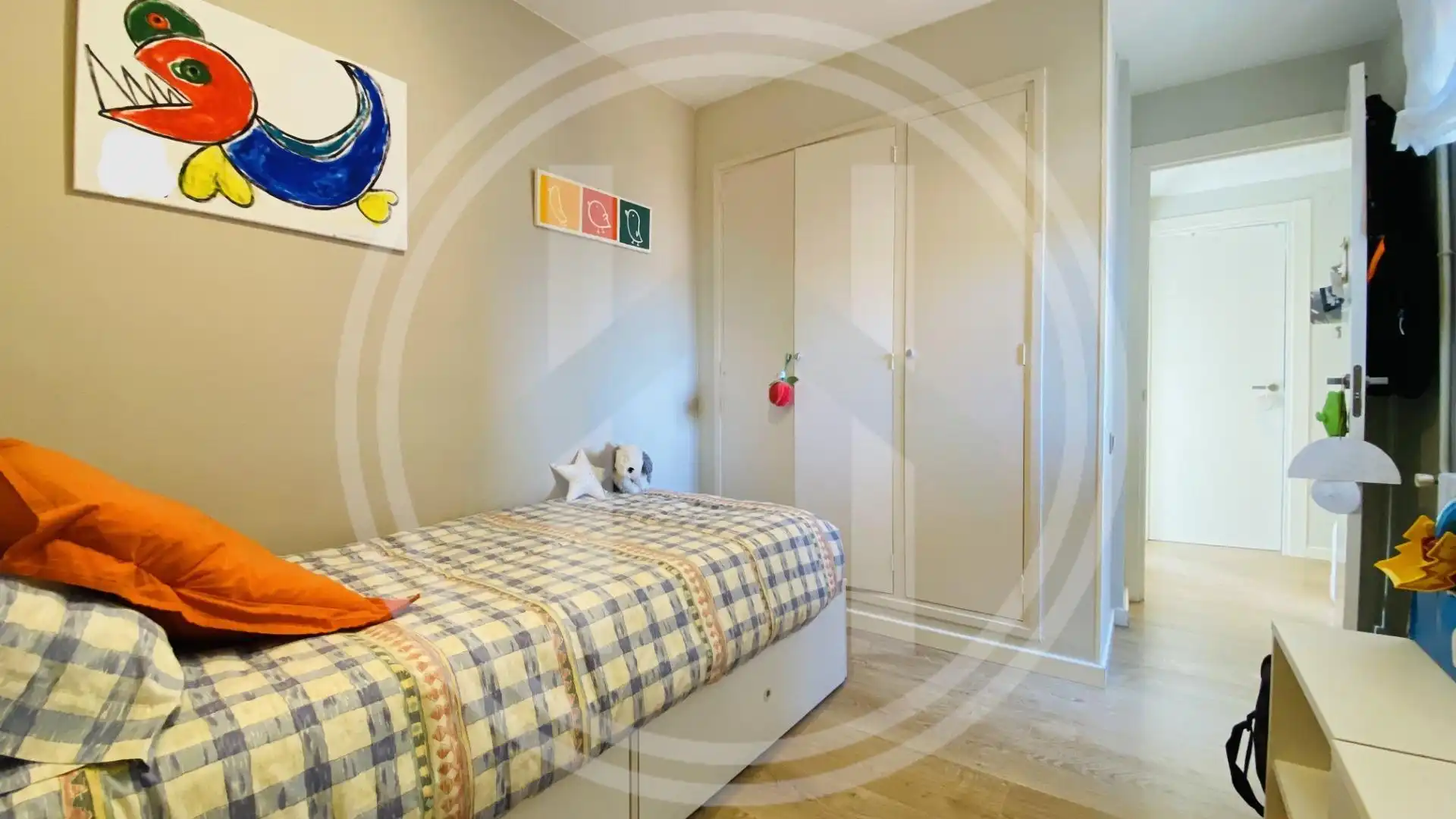Bedroom of Flat for sale in Granollers  with Heating, Parquet flooring and Balcony