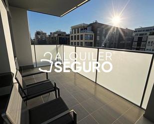 Terrace of Flat to rent in  Madrid Capital  with Air Conditioner, Heating and Terrace