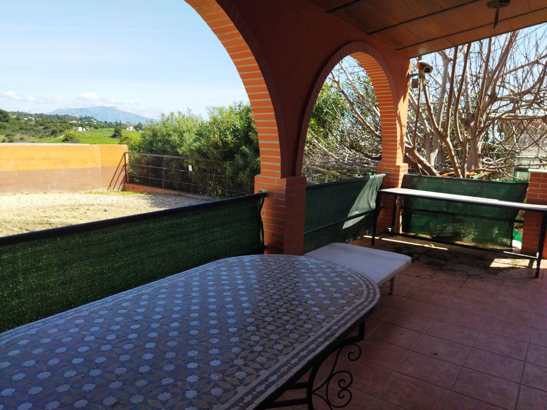 Terrassa de Casa o xalet de lloguer en Estepona amb Moblat i Es permeten mascotes