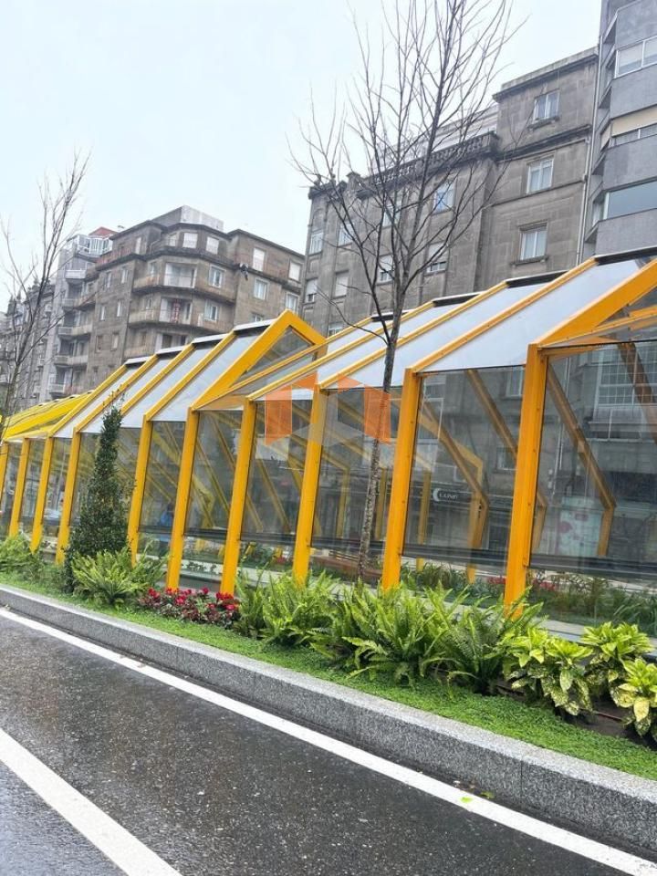 Garden of Flat for sale in Vigo   with Heating, Parquet flooring and Terrace